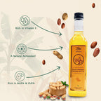 5liv Wood Pressed Groundnut Oil (wood Pressed Groundnut Oil - Extracted on Wooden Churner)